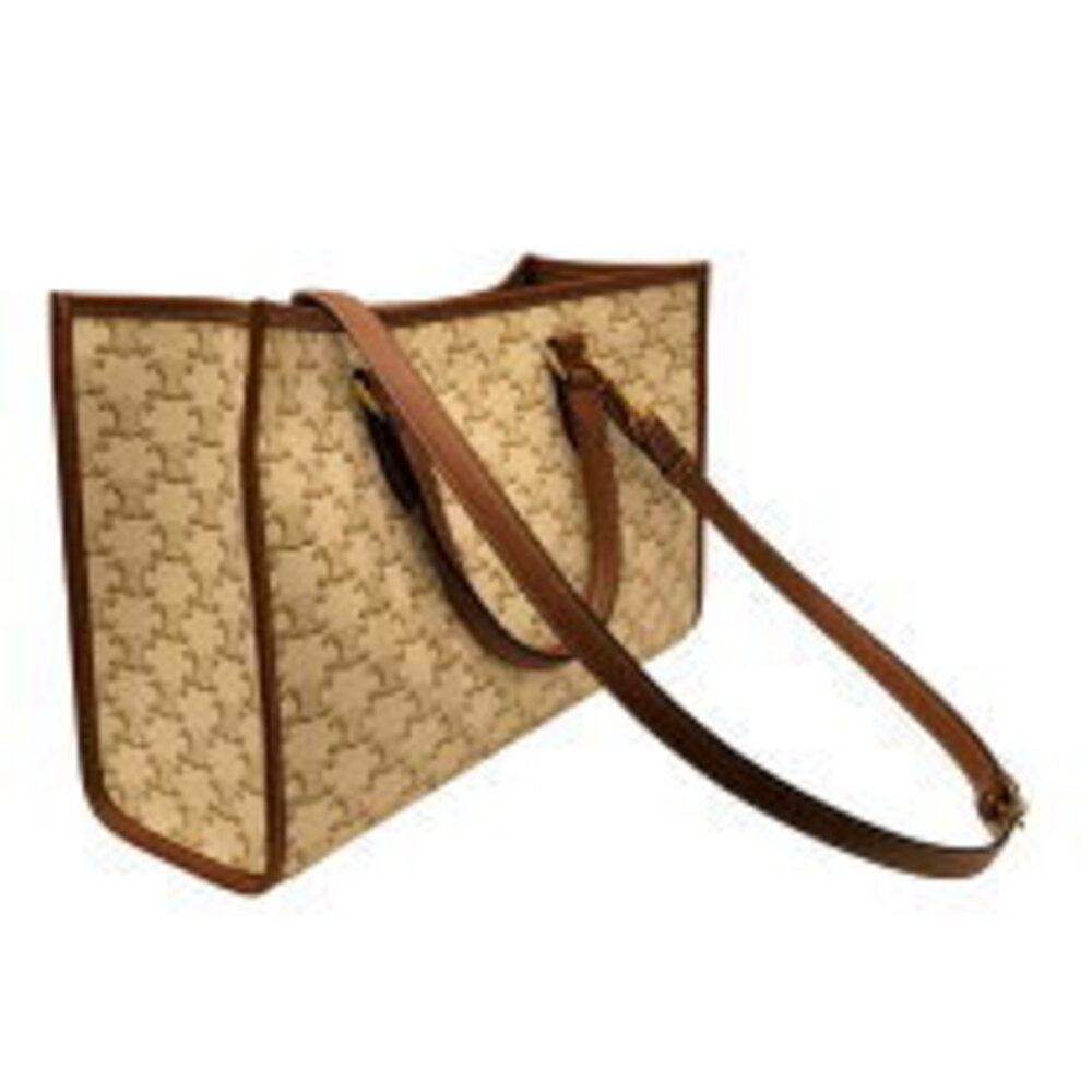 Celine Horizontal Triomphe Bag Canvas Cabas Handbag